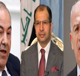 العبادي غاضب من الثلاثي ( الجبوري والنجيفي وعلاوي) ويصعد من اجراءاته ضد أربيل