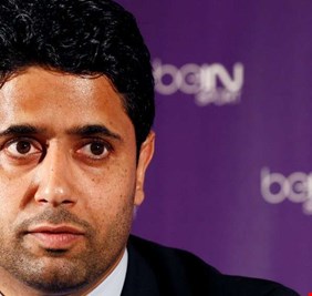 اتهامات بالرشوة للقطري ناصر الخليفي، ولمجموعة  ( bein  sport ),  والبوليس يفتش مكاتبهم !