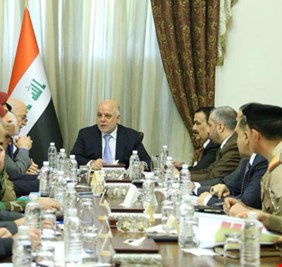 العبادي : اشراك البرزاني لقوات ( pkk ) الكردية التركية بمثابة اعلان الحرب على العراق !