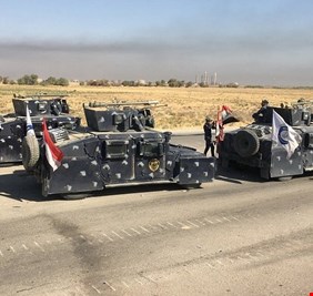 القوات العراقية تسيطر على مقر شركة نفط الشمال الرئيسي في كركوك