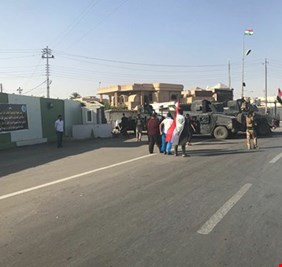 القوات الامنية تدخل مبنى محافظة كركوك