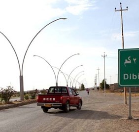 قوات مكافحة الارهاب تسيطر على قضاء الدبس في كركوك