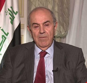 علاوي مبتئس من هزيمة شريكه البرزاني، و(مضغوط) من انتصار  الشرعية في كركوك !