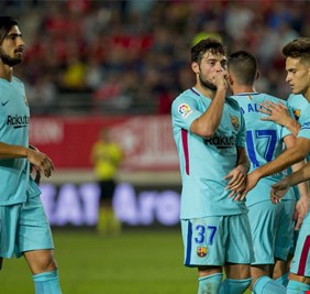 برشلونة يبدأ مشواره في الكأس بالفوز بثلاثية على مورسيا