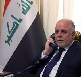 العبادي لماكرون: الحكومة مستمرة بفرض سلطتها الاتحادية وفقا للدستور