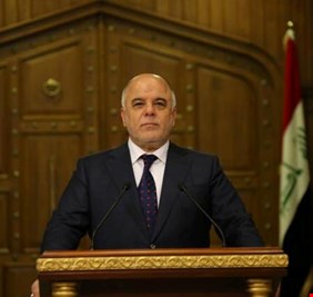 العبادي لصحيفة بريطانية: بسبب  الفساد المستشري في صفوفهم، البيشمركة لم يدافعوا عن كردستان امام داعش، فأضطروا لطلب مساعدة امريكا وايران !