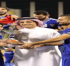 سلمان بن ابراهيم يهنئ القوة الجوية بفوزه ببطولة كأس الاتحاد الآسيوي