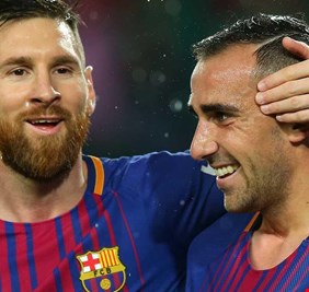 ألكاسير يتألق ويمنح برشلونة الفوز على إشبيلية