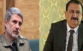 وزير الدفاع العراقي يدعو نظيره الإيراني إلى تعزيز التعاون الدفاعي بين البلدين