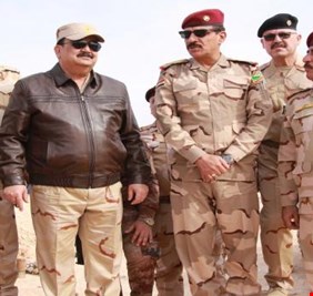 احد صناع النصر العراقي يهنئ قائده بتطهير الأرض العراقية تطهيراً تاماً من دنس داعش