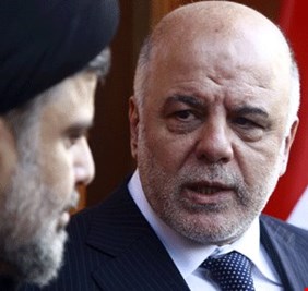 الصدر يعلن دعمه لولاية ثانية للعبادي واحتواء الحشد ضمن وزارتي الدفاع والداخلية