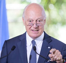 دي ميستورا: أعترف بأن روسيا أرست أسس العملية السياسية بسوريا