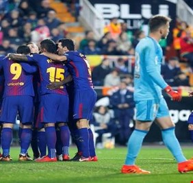برشلونة يكتسح ريال مورسيا بخماسية في كأس إسبانيا