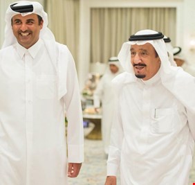 صحيفة: أمير قطر سيعتذر علنا للملك سلمان