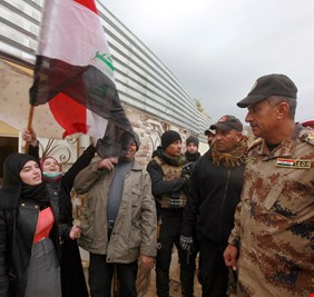 الفريق الساعدي يظهر في الموصل مرة اخرى .. وكلام عن تعيينه محافظاً أو  