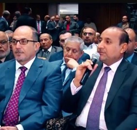 خلال مشاركته في الملتقى الثاني عشر للمجلس العراقي الفرنسي لارباب العمل محافظ بغداد يوقع مذكرة تفاهم مع شركة الستوم الفرنسية للمضي بمشروع القطار المعلق