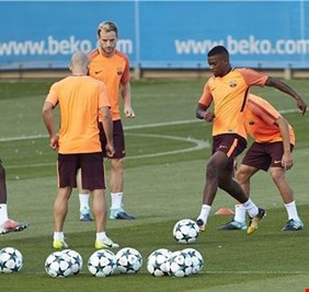 رباعي برشلونة يعود للتدريبات