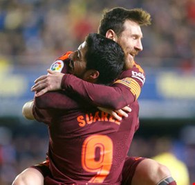برشلونة يعود بالنقاط من أرض فياريال