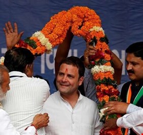 حفيد غاندي يتوّج رئيسا لحزب المؤتمر الهندي المعارض