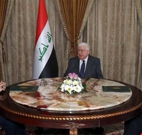 في اجتماع مهم .. معصوم يناقش مع المالكي وعلاوي الموازنة وموعد الإنتخابات، والعلاقة بين اربيل وبغداد