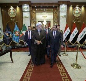 وزير الدفاع يستقبل النائب الأول لرئيس مجلس النواب الشيخ همام حمودي