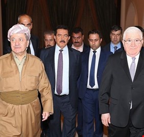 حزب الدعوة : معصوم ضعيف أمام مسعود البرزاني