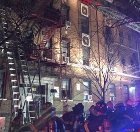 حريق ضخم في نيويورك يودي بحياة 12 شخصا و15 حالتهم حرجة