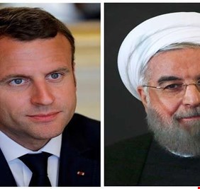روحاني يطالب ماكرون بالتحرك ضد معارضي إيران في فرنسا
