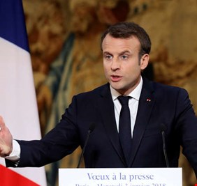 ماكرون: تصريحات الولايات المتحدة والسعودية وإسرائيل حول إيران قد تقودنا إلى حرب