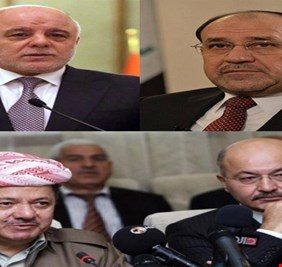 انقلاب في المشهد السياسي العراقي.. العبادي يتحالف مع برهم صالح والطالباني، والمالكي يتحالف مع البرزاني !