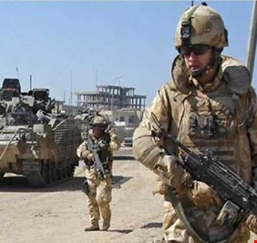 في سابقة هي الأولى.. بريطانيا ترسل قوات إلى العراق لحماية الأميركان !