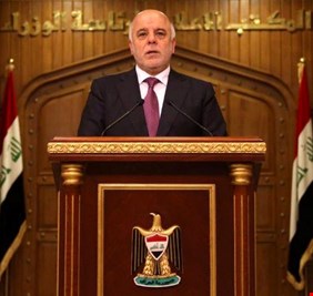 العبادي: مدخولات الاقليم المعلنة من تصدير النفط خلال 2017 بلغت تسعة تريلونات دينار