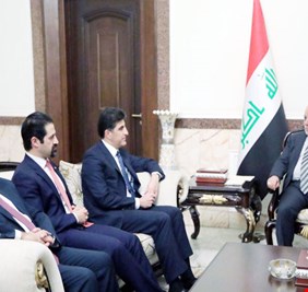 نيجرفان يلتقي العبادي ويغادر دون ان يقبض غير الوعود, وتشكيل اللجان !