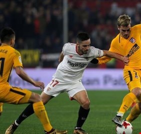 إشبيلية يقصي أتلتيكو مدريد ويتأهل لنصف نهائي كأس الملك