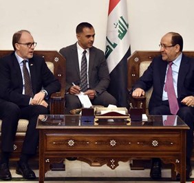 المالكي يُستقبل سفير أمريكا، ويناقشان الإنتخابات البرلمانية القادمة