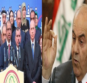 تحالف السنة الإنتخابي مع علاوي .. من فيهما ينتشل الآخر من الحضيض الذي فيه؟