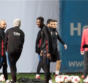 ديمبلي يخالف توقعات برشلونة