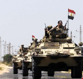 الجيش المصري يطلق عملية واسعة ضد العناصر الإرهابية في سيناء