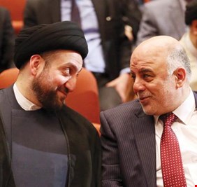 تيار الحكمة يصف العبادي بغير الجماهيري، وغير المنضم !