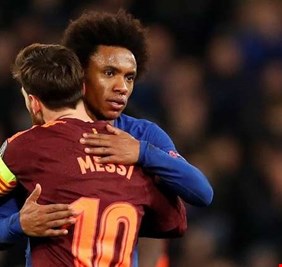 برشلونة ينجز مهمته أمام تشيلسي في لندن