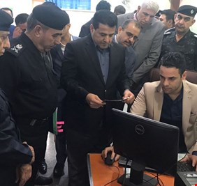 بعد ان زار الرمادي والفلوجة، وزار كركوك وطوزخورماتو، الأعرجي يزور الديوانية، ويلتقي مسؤوليها وعوائل شهدائها