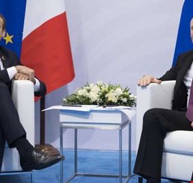 بوتين وماكرون يؤكدان على ضرورة تنفيذ قرار 2401 حول سوريا