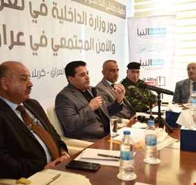 ماذا قال وزير الداخلية عن وزارة الدفاع ووزيرها عرفان الحيالي ؟