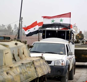 الجيش السوري يقسم الغوطة الشرقية إلى شطرين ويكمل تطويق دوما