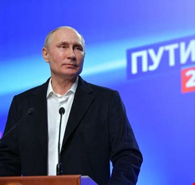 بوتين يفوز في الانتخابات بـ 76.66% من الأصوات بعد فرز 99.58% من أوراق الناخبين