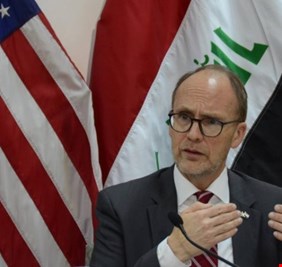 من هي الكتلة الانتخابية التي تؤيدها وتساندها امريكا حسب تصريح السفير الامريكي في بغداد