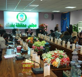 مجلس بغداد يصوت بالاجماع على مناقلة 50% من البترو دولار للجهد الوطني