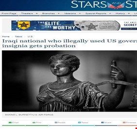 فضيحة احتيال بطلها مترجم عراقي انتحل صفة مسؤول في الاستخبارات الامريكية، والعبادي يكشف التمثيلية