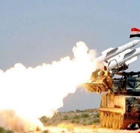 الدفاع الجوي السوري يسقط صواريخ معادية مجددا