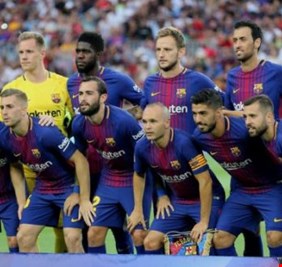 تشكيلة برشلونة في نهائي كأس الملك: وجود انيستا وراكيتش وغياب ديمبلي وباولينيو